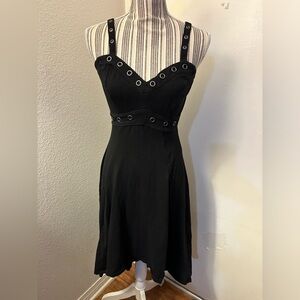 Tripp black spaghetti strap dress